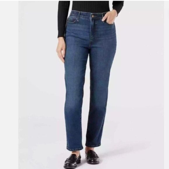 Denizen from Levi’s High-Rise Straight Jean Medium Wash 2 - Picture 1 of 13